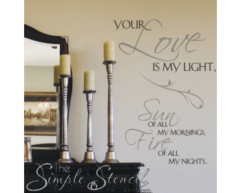 Your Love Is My Light...  Your Love Is My Light...